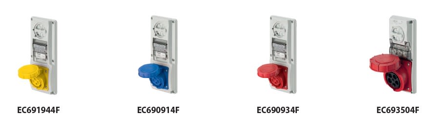 ELETTROCANALI SRL - ETNEC692964F PRESA IVCBF SENZA FONDO IP65 220V 2P+T 3