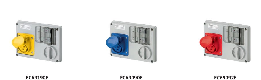 ELETTROCANALI SRL - ETNEC69095F PRESA IOCBF SENZA FONDO IP65 380V3P+N+T1