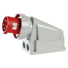 ELETTROCANALI - ETNEC693711 SPINA BASE INCLINATA IP67 380V 3P+N+T 63