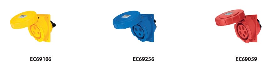 ELETTROCANALI SRL - ETNEC69053 PRESA INCASSO IP67 380/415V 3P+T 16A