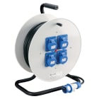 ELETTROCANALI SRL - ETNEC6992324 AVVOLGICAVO IND. 4X2P+T 30 MT IP44 16A