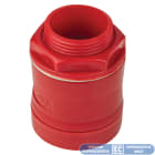 ELETTROCANALI SRL - ETNEC70025CR RACCORDO TUBO-SCATOLA IP67 D25 ROSSO