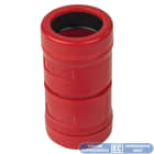 ELETTROCANALI SRL - ETNEC71025CR RACCORDO TUBO-TUBO IP67 25 ROSSO