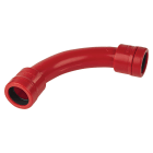 ELETTROCANALI - ETNEC73025CR RACCORDO CURVO 90 TUBO TUBO IP67 25 RO
