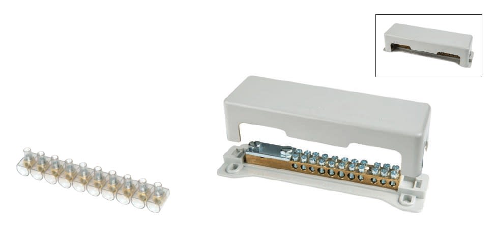 ELETTROCANALI SRL - ETNEC890013 MORSETTO UNIPOLARE 6 MMQ - STECCA DA 10