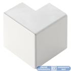 ELETTROCANALI - ETNECAE6060B ANGOLO EST. PER CANALE DIM. 60X60 BIANCO