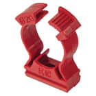 ELETTROCANALI SRL - ETNECCFC20CR Clips fissatubo a collare 20 Rosso