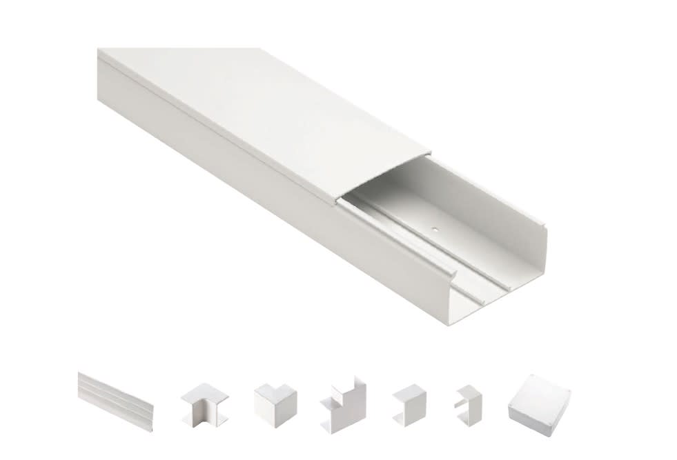 ELETTROCANALI SRL - ETNECAI12040B ANGOLO INT. PER CANALE DIM. 120X40 BIANC