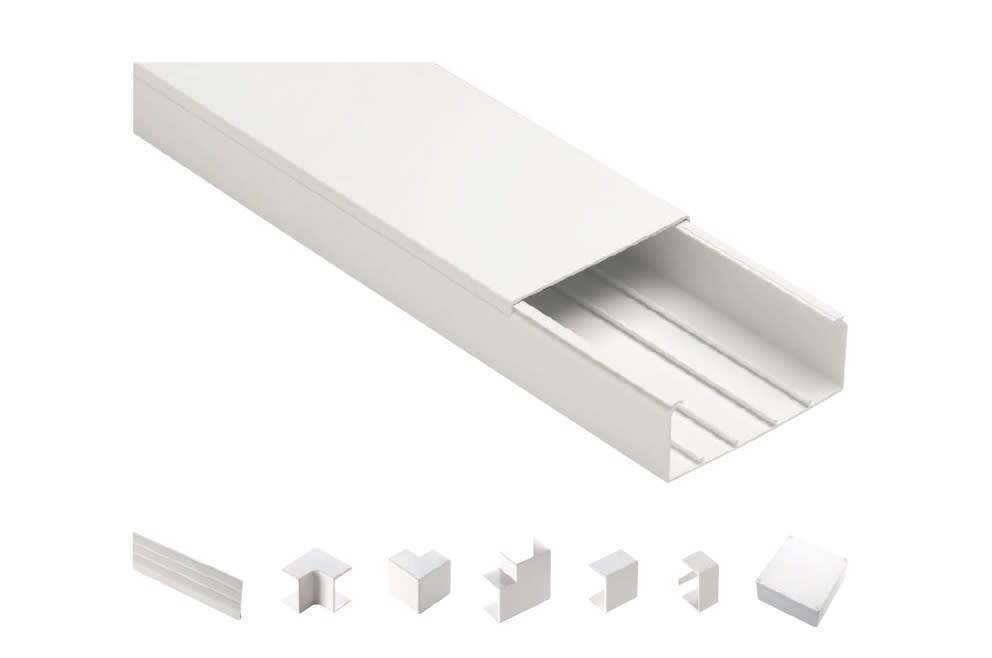 ELETTROCANALI SRL - ETNECCP20080B CANALE PORTACAVI DIM. 200X80 BIANCO