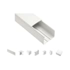 ELETTROCANALI SRL - ETNECCP8040B CANALE PORTACAVI DIM. 80X40 BIANCO