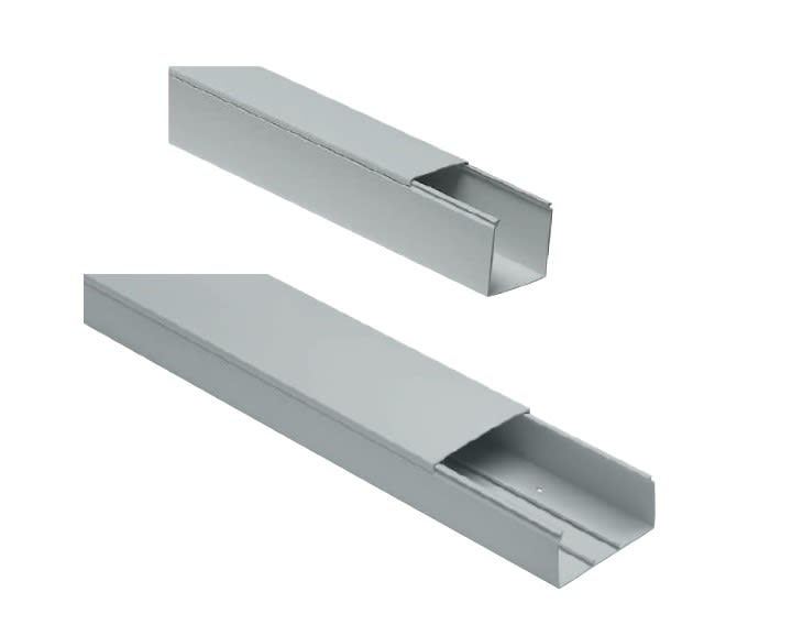 ELETTROCANALI SRL - ETNECCPH6060 CANALE PORTACAVI HF DIM. 60X60 GRIGIO 70