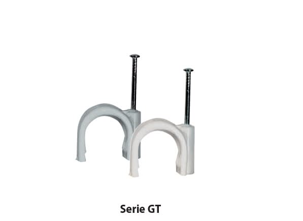 ELETTROCANALI SRL - ETNECGT19BW50 GRAFFETTA TONDA BIANCA +CHIODO D. 19/20-