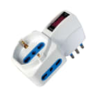 ELETTROCANALI - ETNECK11124 ADATTATORE TRIPLO C/PROTEZIONE S11-P17/1