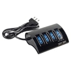 ELETTROCANALI - ETNECK11310N MULTIPRESA DA SCRIVANIA 4POSTI BIV+SCHUK