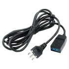 ELETTROCANALI SRL - ETNECK22211 PROLUNGA NERA 3MT SPINA10A PRESA10A
