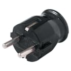 ELETTROCANALI - ETNECK33313 SPINA SCHUKO ASSIALE/90 NERA 16A