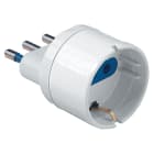 ELETTROCANALI - ETNECK33505 ADATTATORE SCHUKO BIANCO SPINA 16A