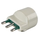 ELETTROCANALI SRL - ETNECK33610 ADATTATORE SCHUKO BIANCO SPINA 16A