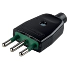 ELETTROCANALI SRL - ETNECK33611 Spina nera 10A 2P+T