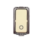 ELETTROCANALI - ETNECL2521 PULSANTE UNIPOLARE TONDO 10A 1P/NO