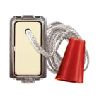 ELETTROCANALI SRL - ETNECL2524 PULSANTE UNIP.TIRANTE TONDO 10A 1P/NO