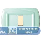 ELETTROCANALI SRL - ETNECL2593PG PLACCA TONDO 3 MOD.VERDE PASTELLO