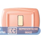 ELETTROCANALI SRL - ETNECL2596PY PLACCA TONDO 6 MOD.GIALLO PASTELLO