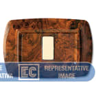 ELETTROCANALI SRL - ETNECL2596RA PLACCA TONDO 6 MODULI RADICA