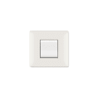 ELETTROCANALI - ETNECL2882WH PLACCA MYLIFE Q 2 MODULI BIANCO