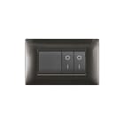 ELETTROCANALI - ETNECL2884GS PLACCA MYLIFE Q 4 MODULI GRIGIO SCURO