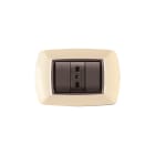 ELETTROCANALI - ETNECL2983A PLACCA MYLIFE 3 MODULI AVORIO