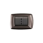 ELETTROCANALI - ETNECL2983AN PLACCA MYLIFE 3 MOD.ALLUMINIO NOTTE