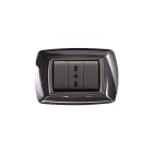 ELETTROCANALI SRL - ETNECL2983MB PLACCA MYLIFE 3 MOD.METAL BLACK