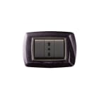 ELETTROCANALI SRL - ETNECL2983NG PLACCA MYLIFE 3 MOD.NERO GLITTERING