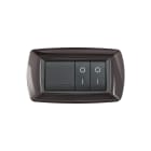 ELETTROCANALI - ETNECL2984GS PLACCA MYLIFE 4 MOD.GRIGIO SCURO