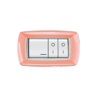 ELETTROCANALI SRL - ETNECL2984PO PLACCA MYLIFE 4 MOD.ARANCIO PASTELLO