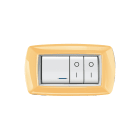 ELETTROCANALI SRL - ETNECL2984PY PLACCA MYLIFE 4 MOD.GIALLO PASTELLO