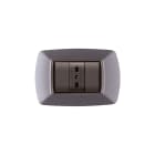 ELETTROCANALI - ETNECL2984V-GC PLACCA MYLIFE 4 MOD.VULC.GRIGIO CHIARO
