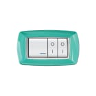ELETTROCANALI SRL - ETNECL2984VA PLACCA MYLIFE 4 MOD.VERDE ACQUA