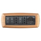 ELETTROCANALI - ETNECL2987BT PLACCA MYLIFE 7 MODULI BETULLA