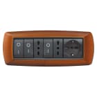 ELETTROCANALI - ETNECL2987LC PLACCA MYLIFE 7 MOD.LEGNO CHIARO