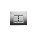 ELETTROCANALI - ETNECL3083AN PLACCA NEWPRESTIGE 3 MOD.ALLUMINIO N.
