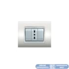 ELETTROCANALI - ETNECL3084WH PLACCA NEWPRESTIGE 4 MODULI BIANCO