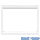 ELETTROCANALI SRL - ETNECL3981-4WH ADAT. PLACCHE NEWPRESTIGE 4MOD.BIANCO