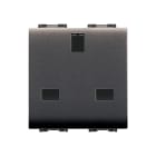 ELETTROCANALI SRL - ETNECL4041 PRESA INGLESE SIC.MYLIFE 2P+T13A