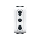 ELETTROCANALI - ETNECL4045WH PRESA ITA.BIV.SIC.MYLIFE 2P+T10/16A BI.