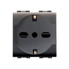 ELETTROCANALI SRL - ETNECL4050 PRESA ITA/TED TRIV.SIC.MYLIFE2P+T10/16A