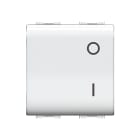 ELETTROCANALI - ETNECL409015WH COPRITASTO DOPPIO BIPOLARE MYLIFE BI.