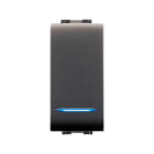 ELETTROCANALI - ETNECL40904 COPRITASTO SINGOLO ILLUMINABILE MYLIFE