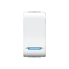 ELETTROCANALI - ETNECL40904WH COPRITASTO SINGOLO ILLUM.MYLIFE BI